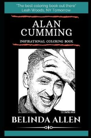 Cover of Alan Cumming Inspirational Coloring Book