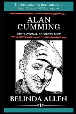 Book cover for Alan Cumming Inspirational Coloring Book