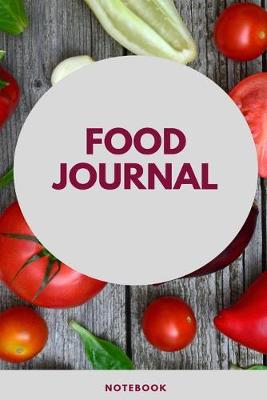 Book cover for Food Journal Notebook