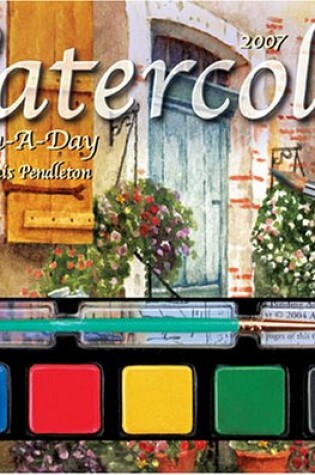 Cover of Watercolor Lesson-A-Day