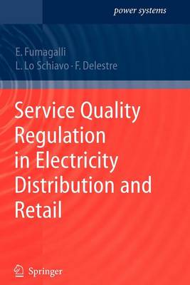 Cover of Service Quality Regulation in Electricity Distribution and Retail