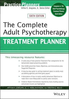 Cover of The Complete Adult Psychotherapy Treatment Planner