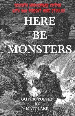 Book cover for Here Be Monsters