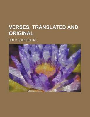 Book cover for Verses, Translated and Original