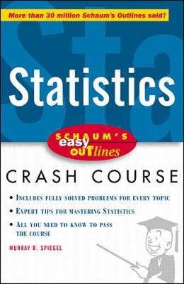 Cover of Schaum's Easy Outline of Statistics