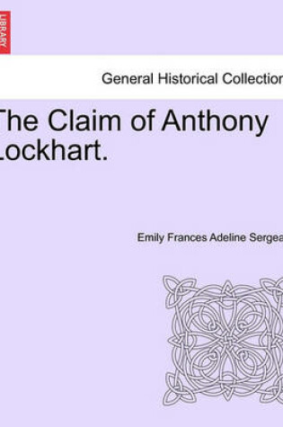 Cover of The Claim of Anthony Lockhart.