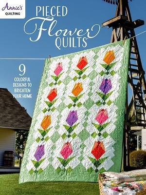 Book cover for Pieced Flower Quilts