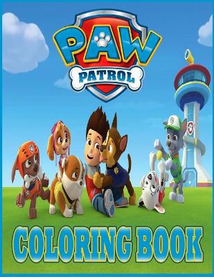 Book cover for Paw Patrol Coloring Book