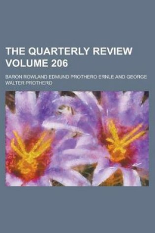 Cover of The Quarterly Review Volume 206