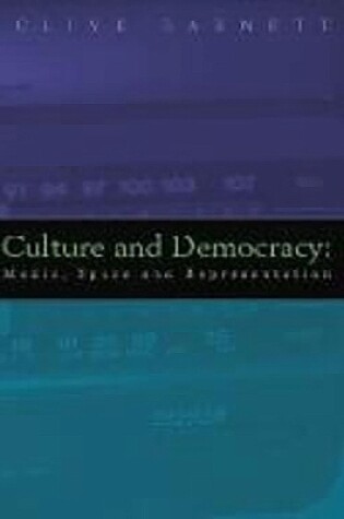 Cover of Culture & Democracy