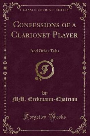 Cover of Confessions of a Clarionet Player