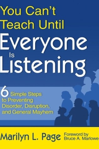 Cover of You Can't Teach Until Everyone Is Listening