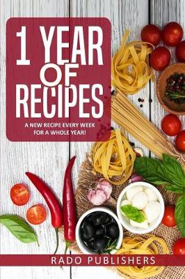 Book cover for 1 Year of Recipes