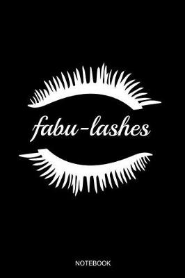 Book cover for Fabu-lashes Notebook