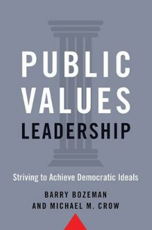 Cover of Public Values Leadership