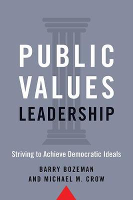 Book cover for Public Values Leadership