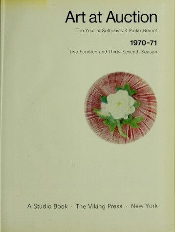Book cover for Art at Auction 1970