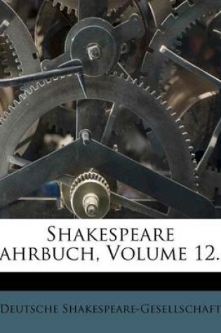 Cover of Shakespeare Jahrbuch, Volume 12...