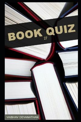 Book cover for Book Quiz - 27