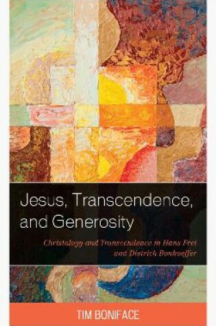Cover of Jesus, Transcendence, and Generosity