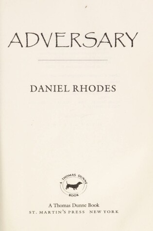 Cover of Adversary