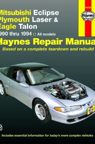 Cover of Mitsubishi Eclipse, Plymouth Laser & Eagle Talon (90 - 94)