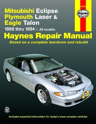 Book cover for Mitsubishi Eclipse, Plymouth Laser & Eagle Talon (90 - 94)