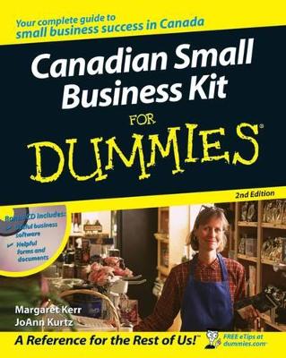 Cover of Canadian Small Business Kit For Dummies