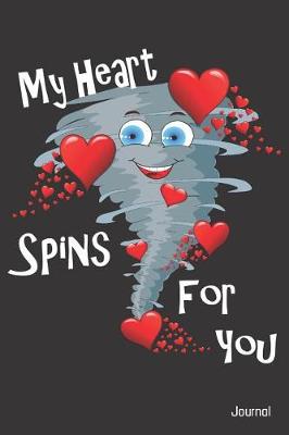 Book cover for My Heart Spins for You Journal