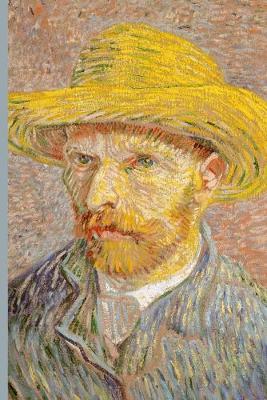 Book cover for Vincent Van Gogh Self Portrait with Straw Hat Journal