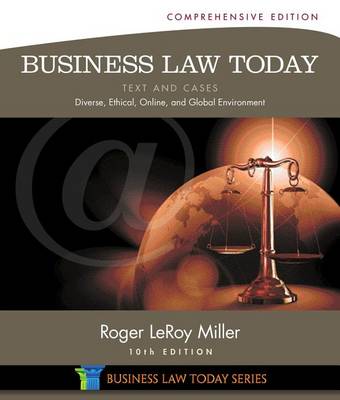 Book cover for Business Law Today, Comprehensive