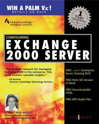 Book cover for Configuring Exchange Server 2000