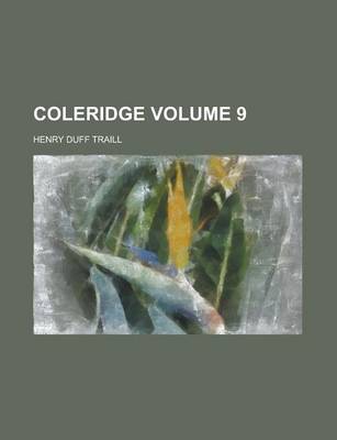 Book cover for Coleridge Volume 9