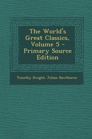 Cover of World's Great Classics, Volume 5