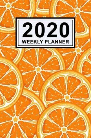 Cover of Orange Weekly Planner 2020