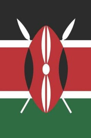 Cover of Kenya Travel Journal - Kenya Flag Notebook - Kenyan Flag Book