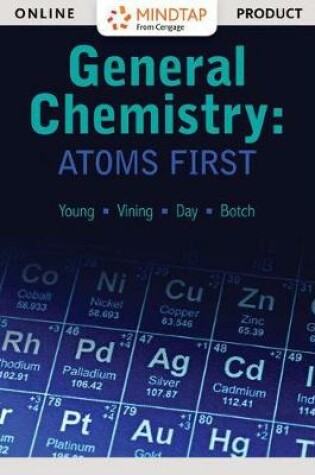 Cover of Mindtap General Chemistry: Atoms First, 1 Term (6 Months) Printed Access Card