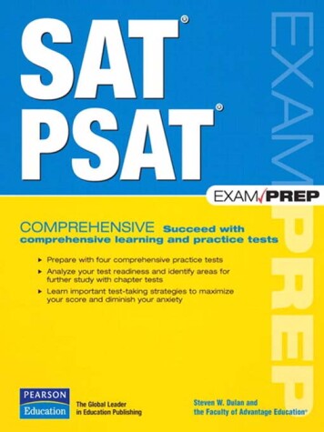 Book cover for Sat/PSAT Exam Prep
