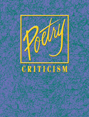 Cover of Poetry Criticism