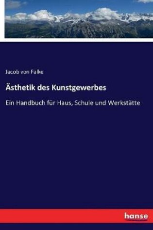 Cover of Ästhetik des Kunstgewerbes