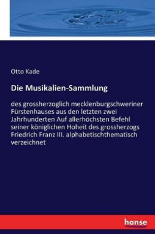 Cover of Die Musikalien-Sammlung