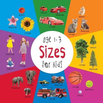 Book cover for Sizes for Kids age 1-3 (Engage Early Readers