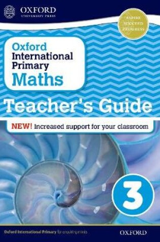 Cover of Oxford International Primary Maths: Stage 3: Teacher's Guide 3