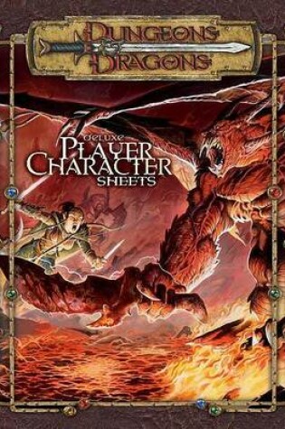 Cover of Dungeons and Dragons Deluxe Player Character Sheets