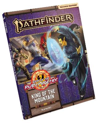 Book cover for Pathfinder Adventure Path: King of the Mountain (Fists of the Ruby Phoenix 3 of 3) (P2)