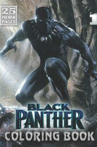 Cover of Black Panther Coloring Book Vol1