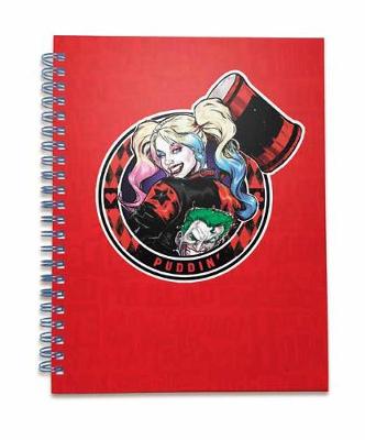 Cover of DC Comics: Harley Quinn Spiral Notebook