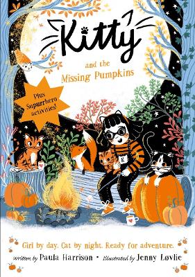 Book cover for Kitty and the Missing Pumpkins