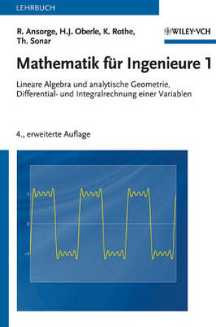 Cover of Mathematik fur Ingenieure 1