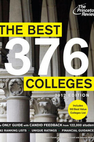Cover of The Best 376 Colleges